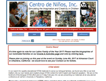 Tablet Screenshot of centrodeninos.com